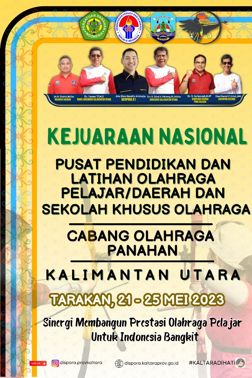 Kejurnas Antar PPLP/D dan SKO Cabor Panahan (Provinsi Kalimantan Utara) 2023